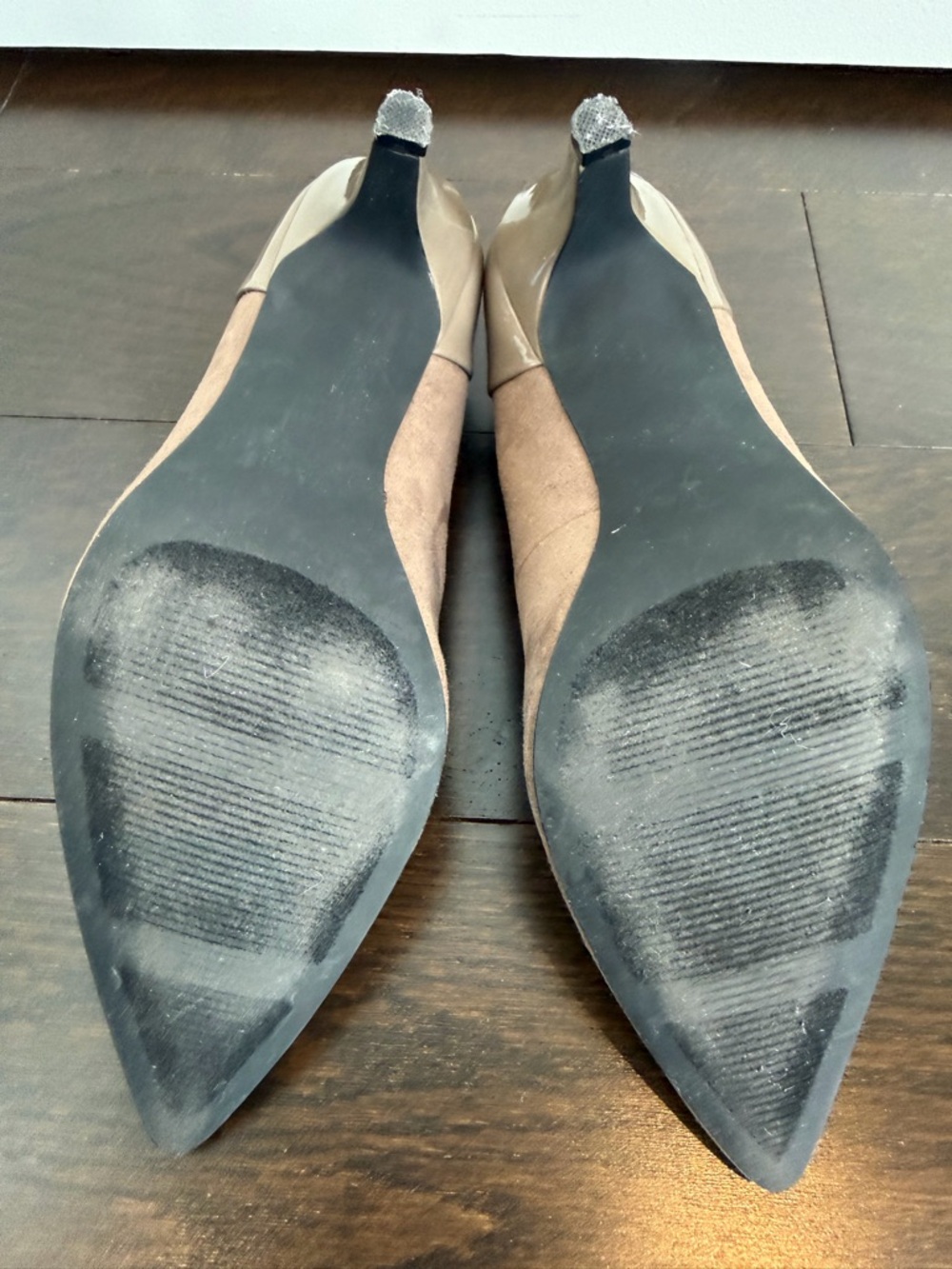 Style & Co. Women’s Taupe Suede Pointed-Toe Pumps - Picture 5 of 5